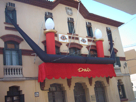 Oval inflatable columns set