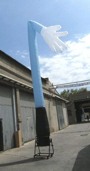 Air dancers with hands