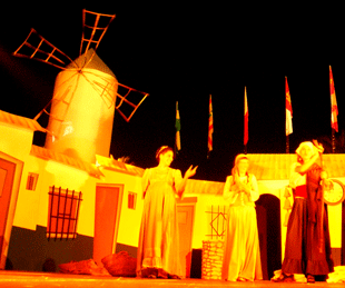 Inflatable windmill 4 m