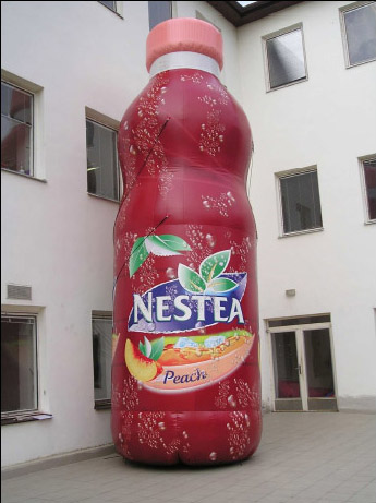 Bouteille gonflable Nestea