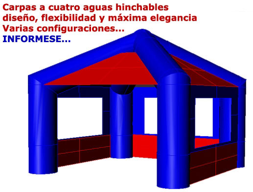 Inflatable Jaima — large format