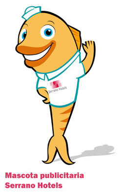 Fish mascot — result